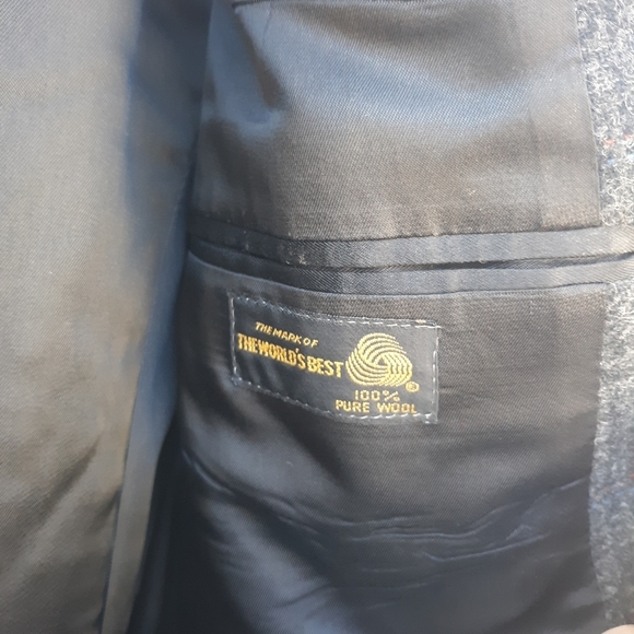 Adams Row Wool Tweed Sport Coat size 42R - Picture 6 of 9